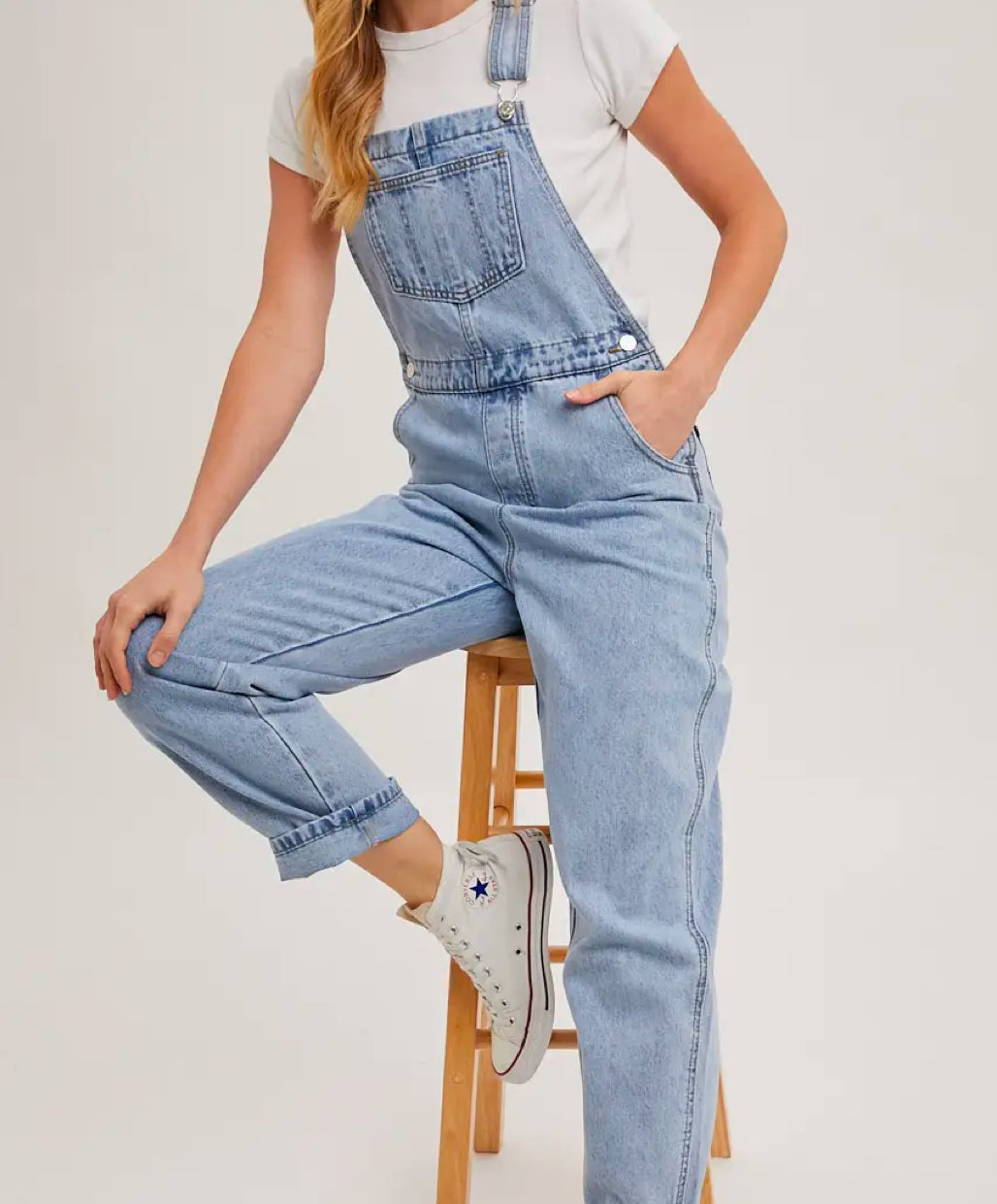 Ivy Denim Overalls