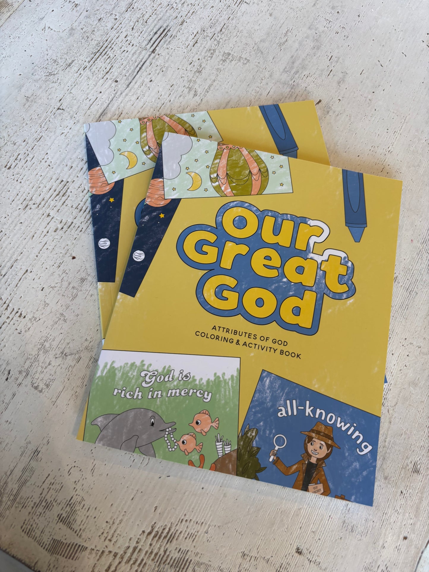 Our Great God Coloring Book