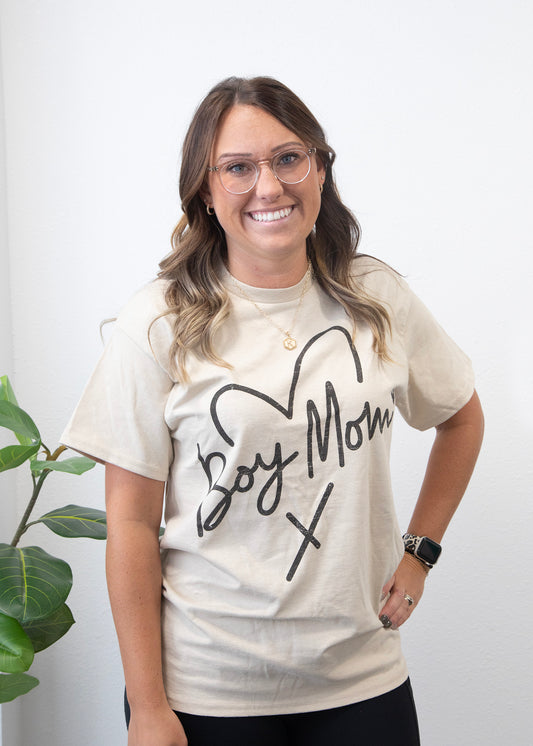 Girl Mom, Boy Mom Oversized Tee