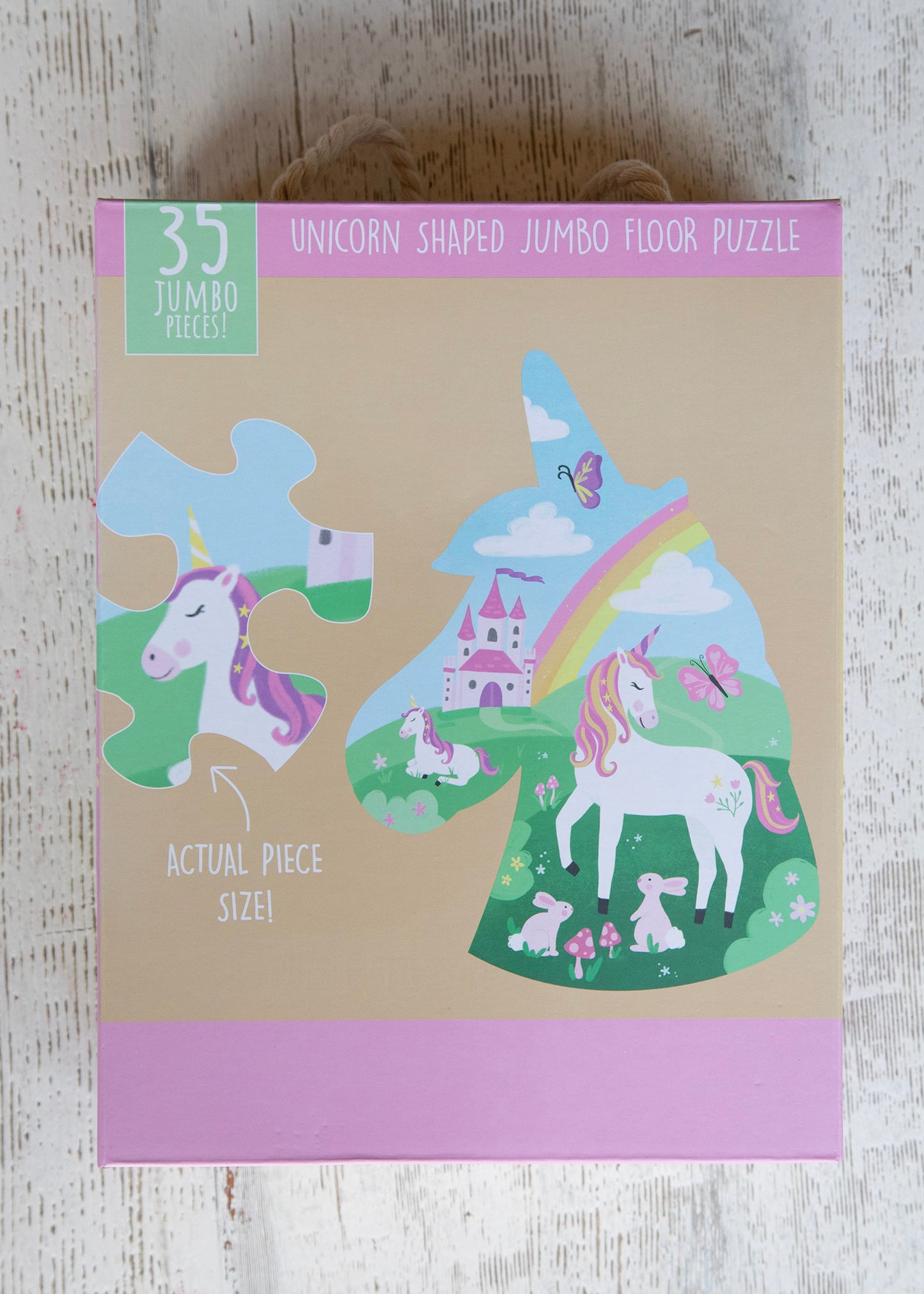 Unicorn Shaped Floor Puzzle