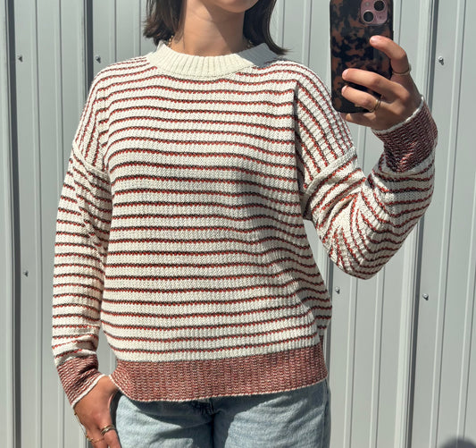 Accent Striped Sweater