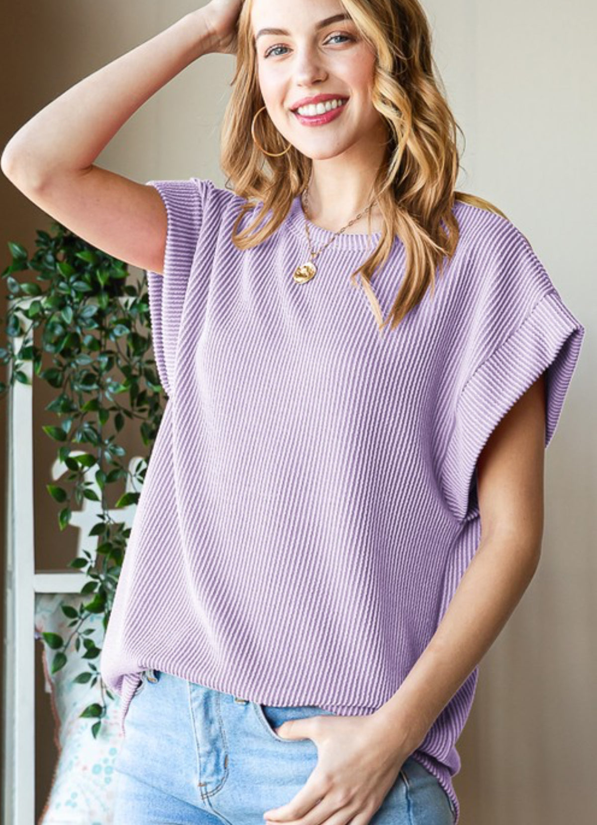 Erica Dolman Ribbed Top