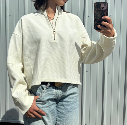 Cropped Brooke Pullover