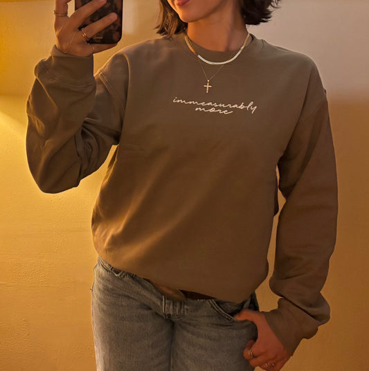 Immeasurably More Pullover