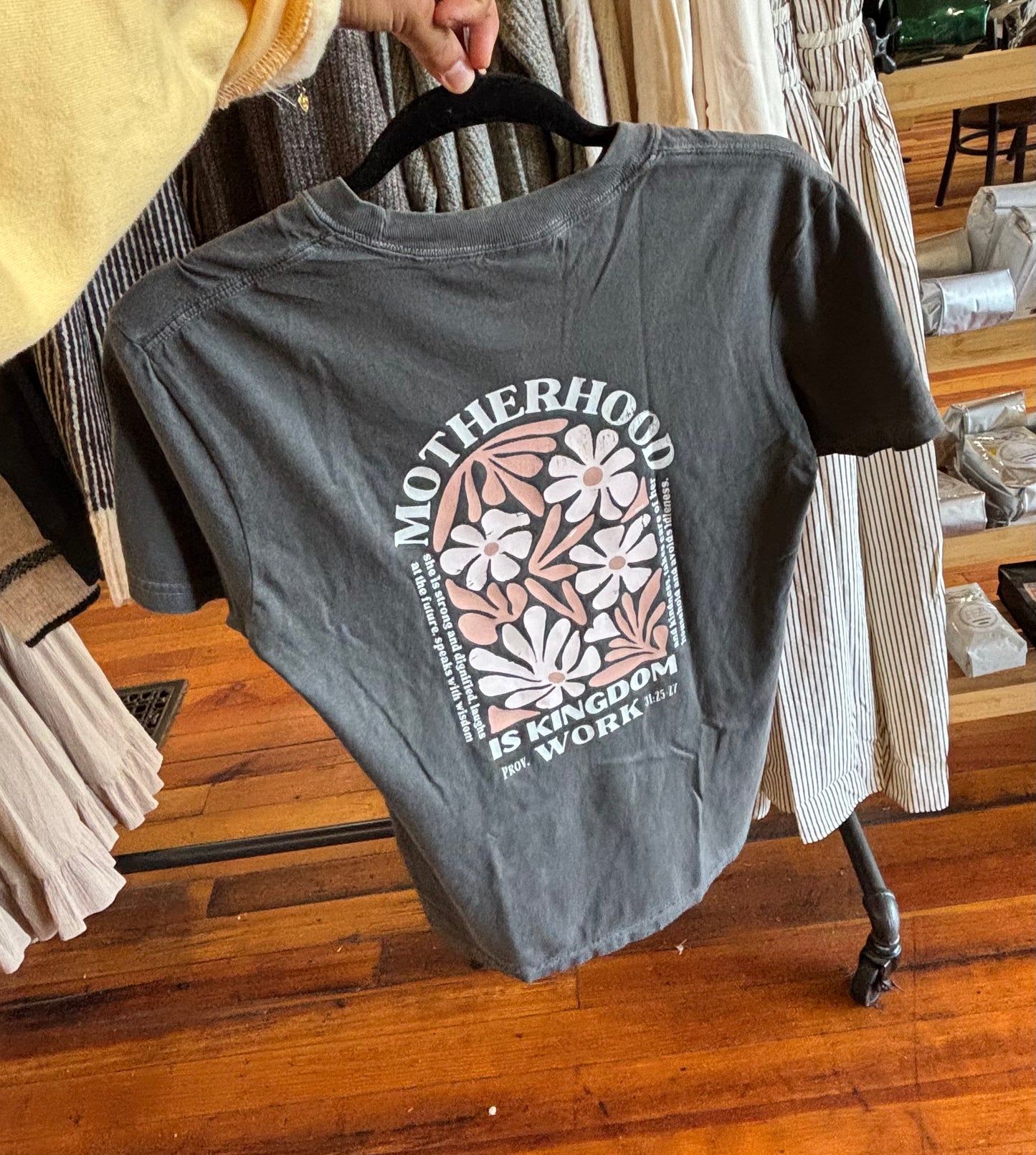 Motherhood is Kingdom Work Tee