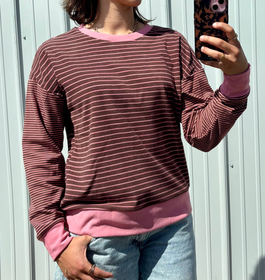 Pink Pullover Top