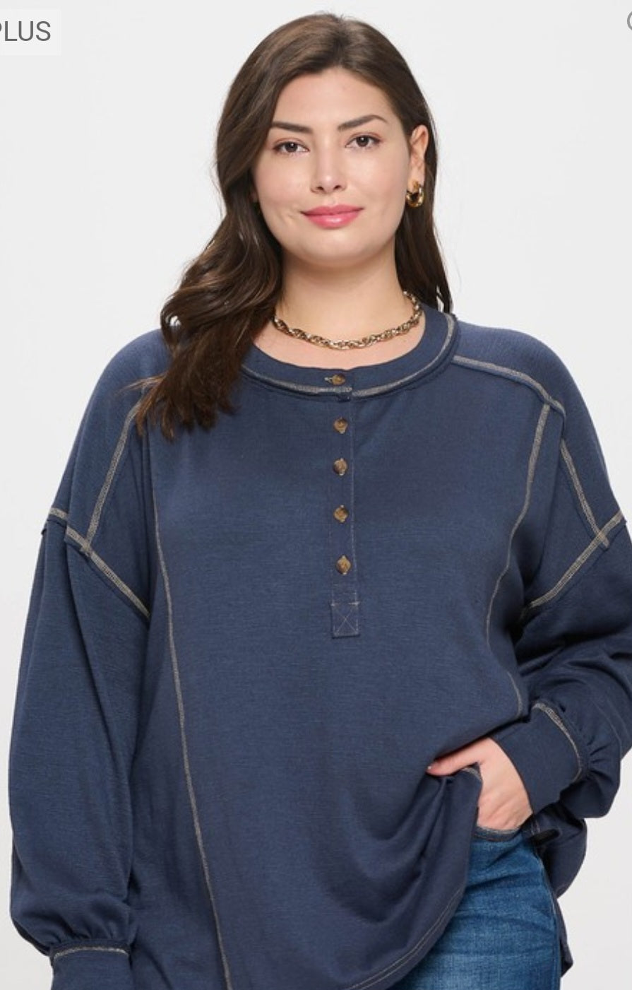 Stephanie Henley Top Plus