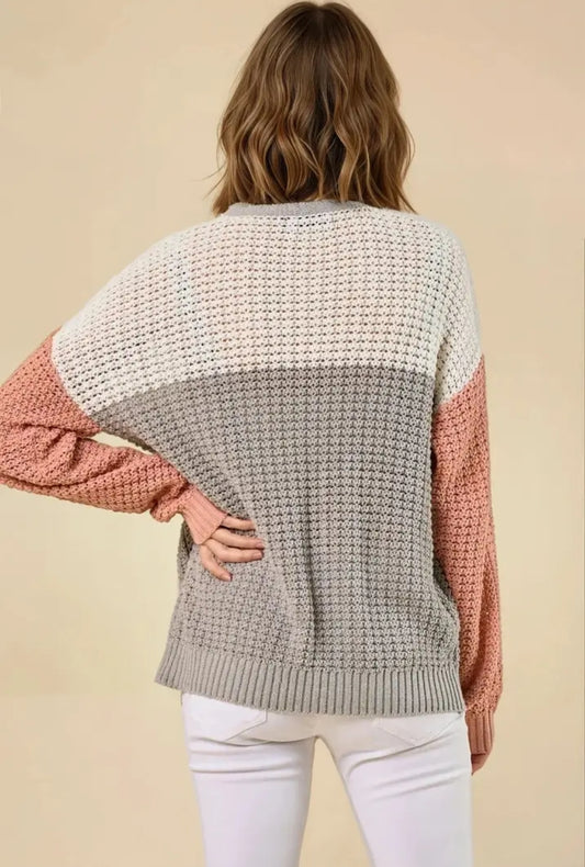 Rylee Colorblock Cardigan