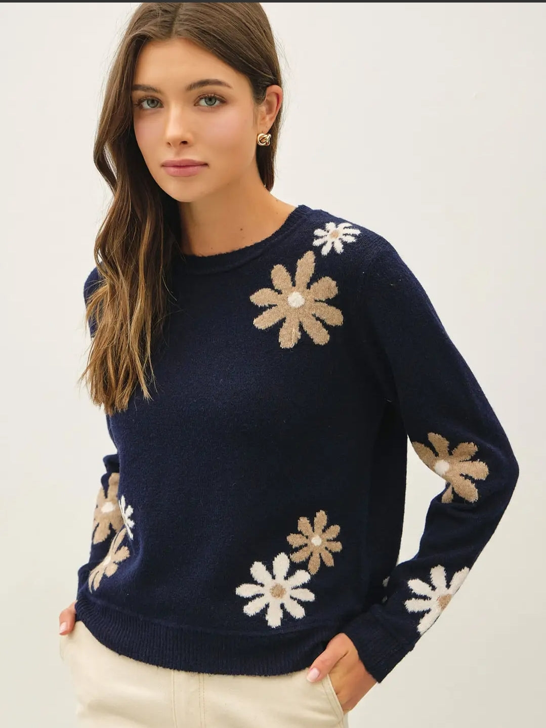 Kiara Floral Sweater