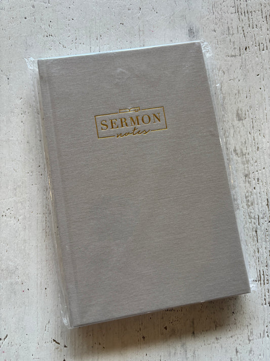 Sermon Notes Journal