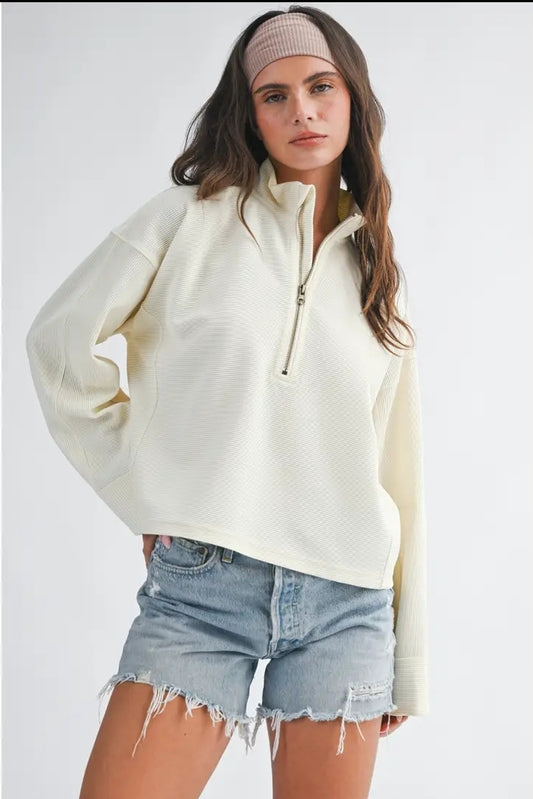 Cropped Brooke Pullover