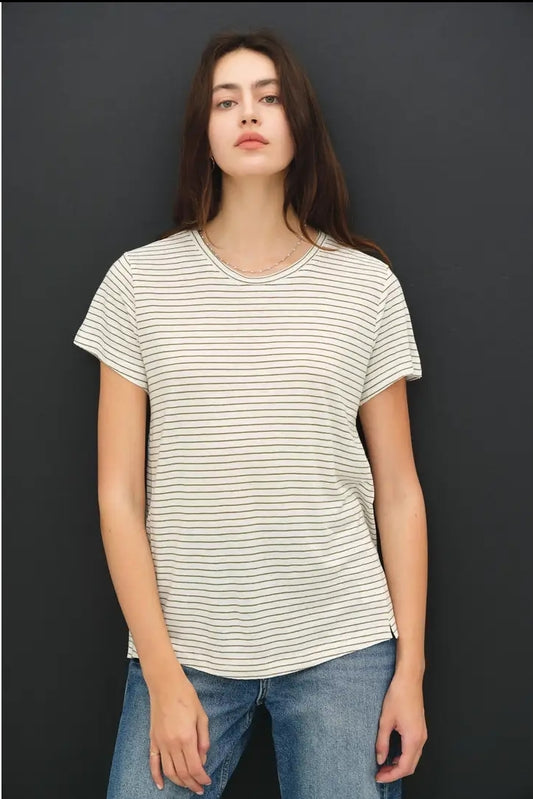 Linen Relaxed Tee