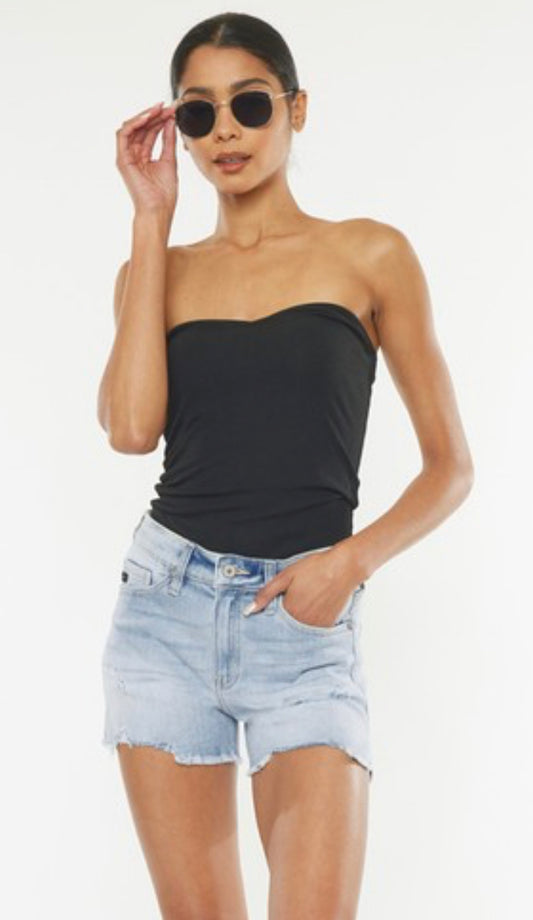 Light Frayed Short